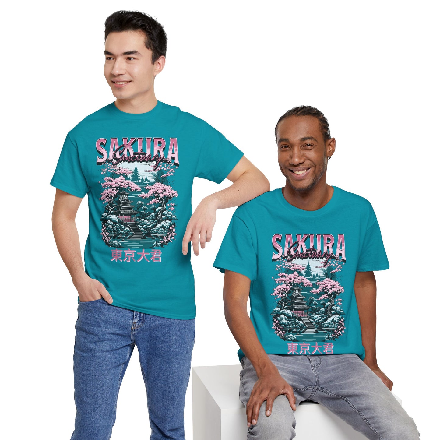 Sakura Sanctuary Unisex Heavy Cotton Tee