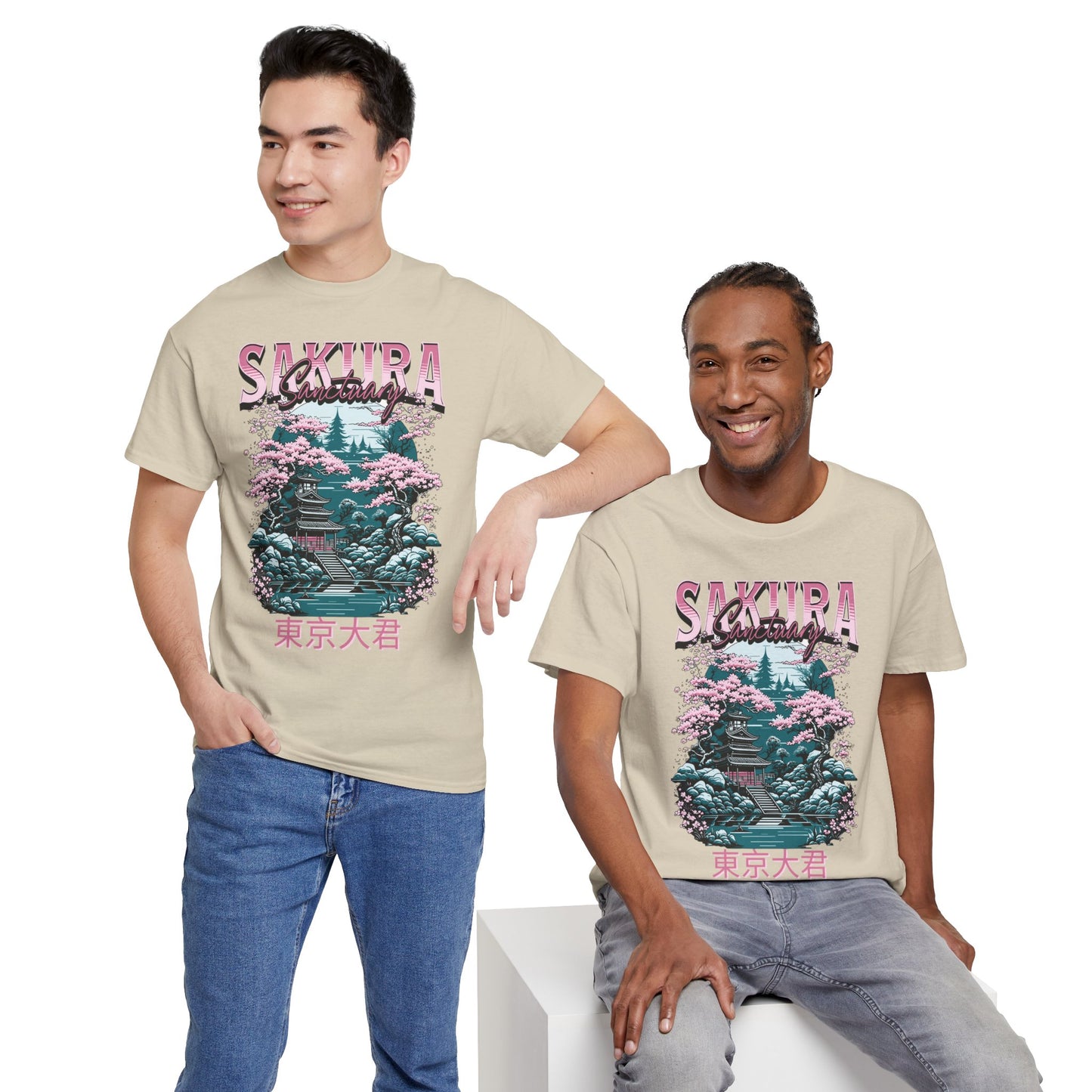 Sakura Sanctuary Unisex Heavy Cotton Tee