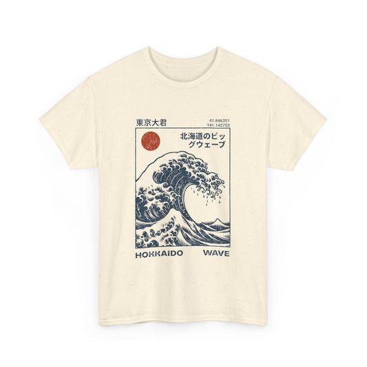 Hokkaido Wave Unisex Heavy Cotton Tee