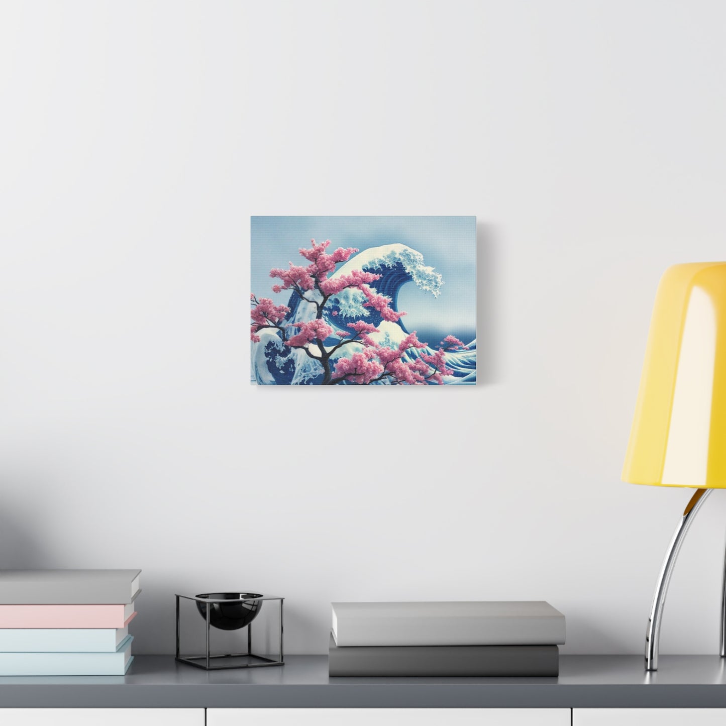 Cherry Blossom Great Wave Matte Canvas