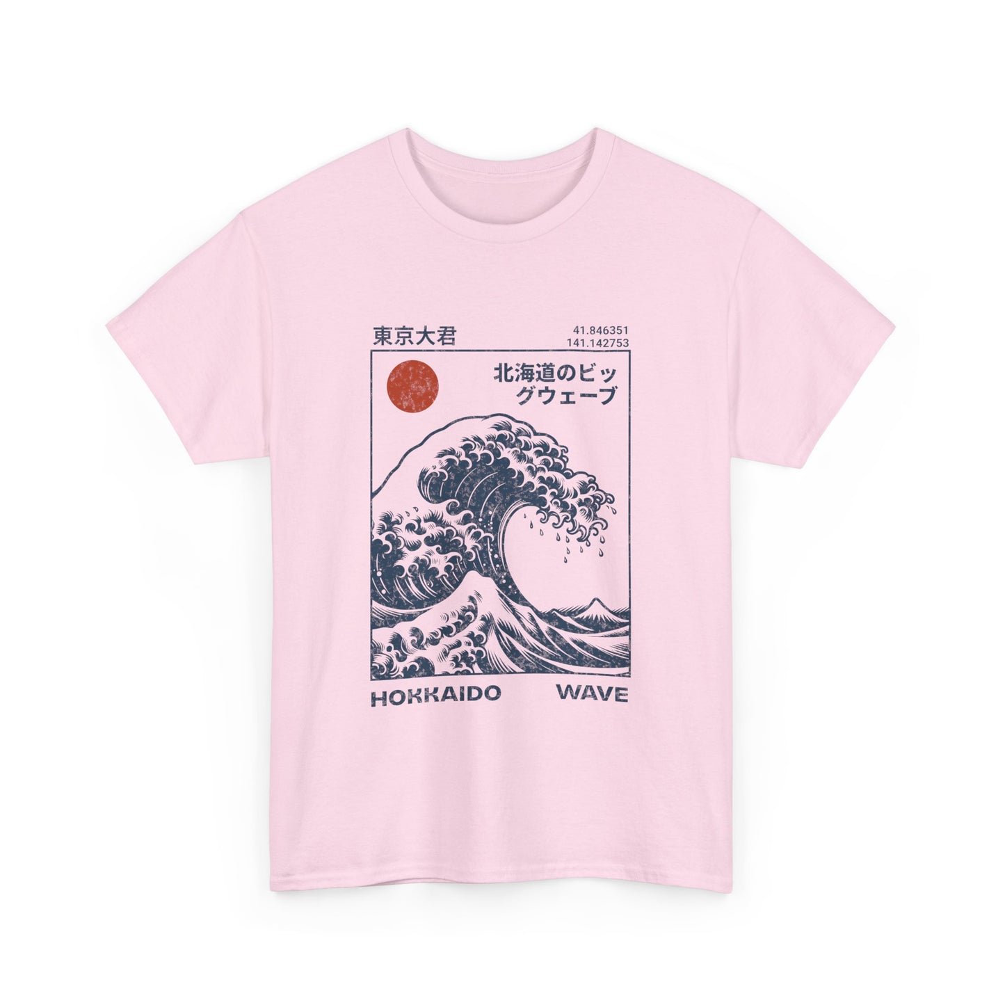 Hokkaido Wave Unisex Heavy Cotton Tee