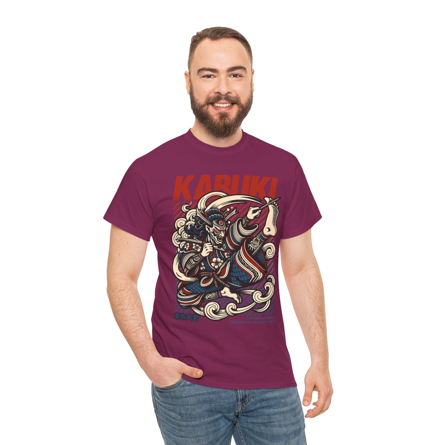 Kabuki Unisex Heavy Cotton Tee