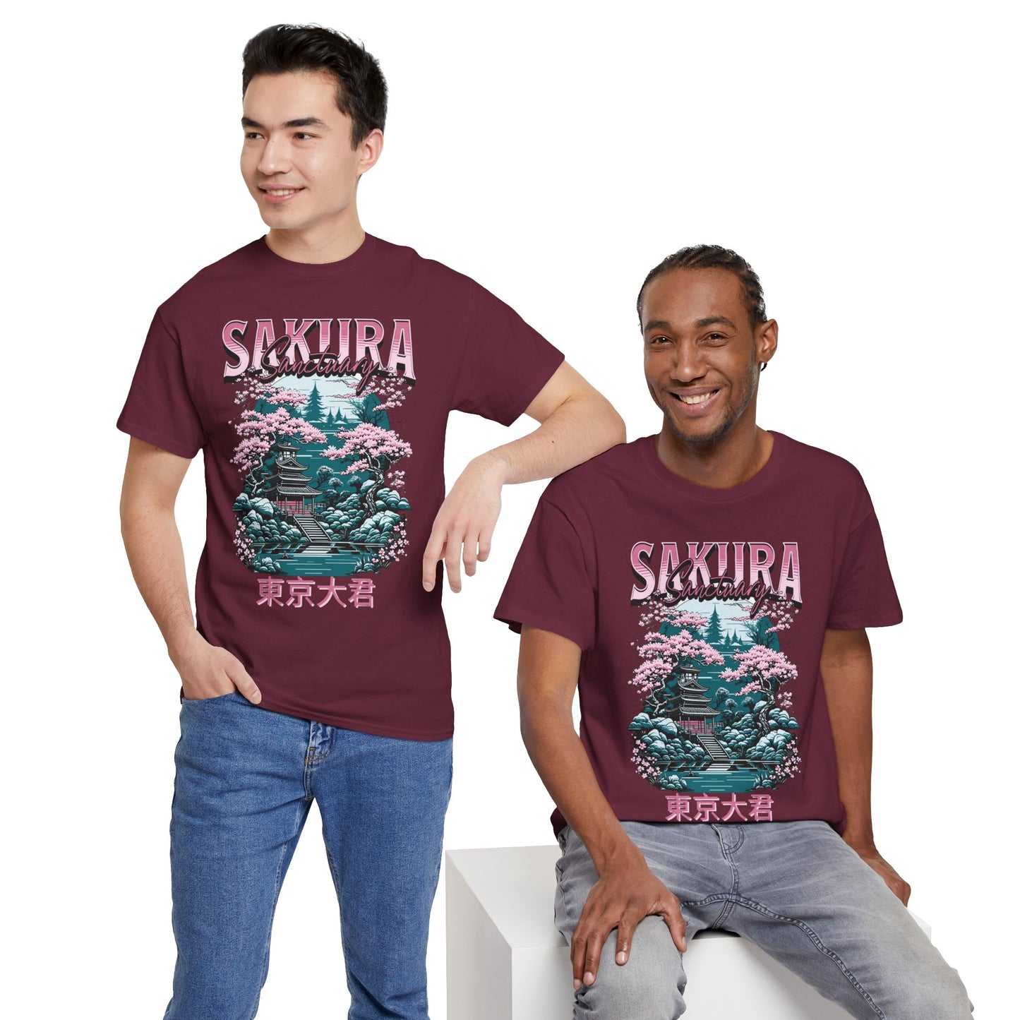 Sakura Sanctuary Unisex Heavy Cotton Tee