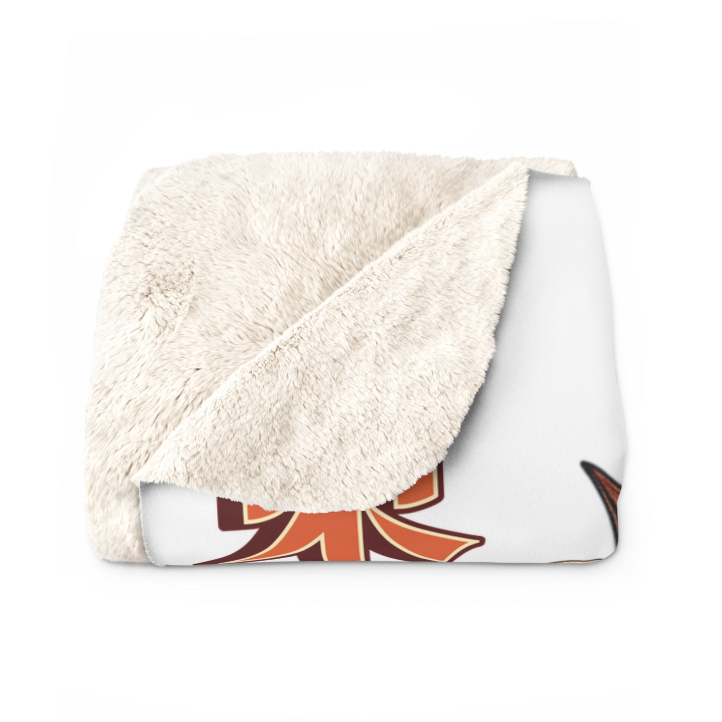 Devilish Sherpa Fleece Blanket