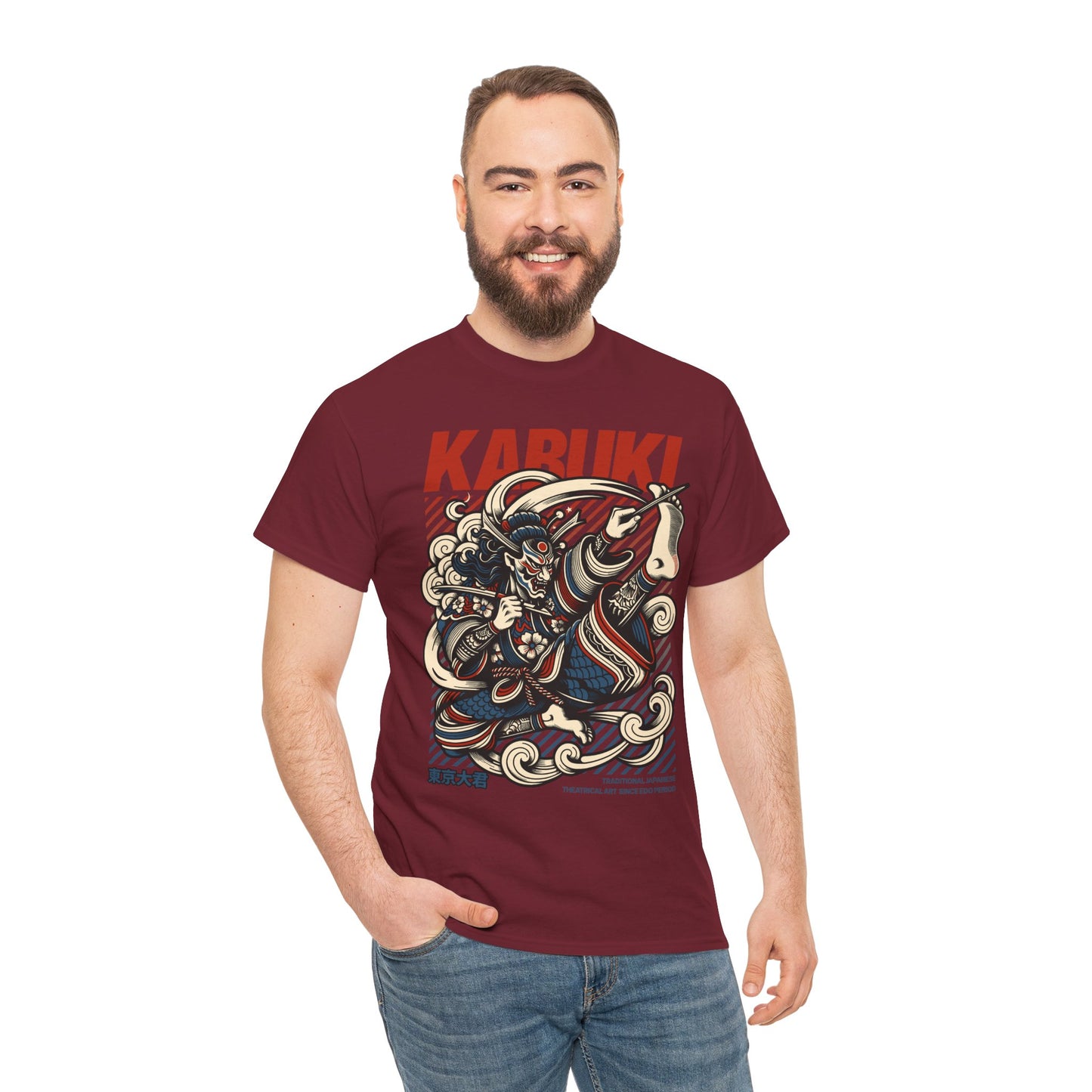 Kabuki Unisex Heavy Cotton Tee