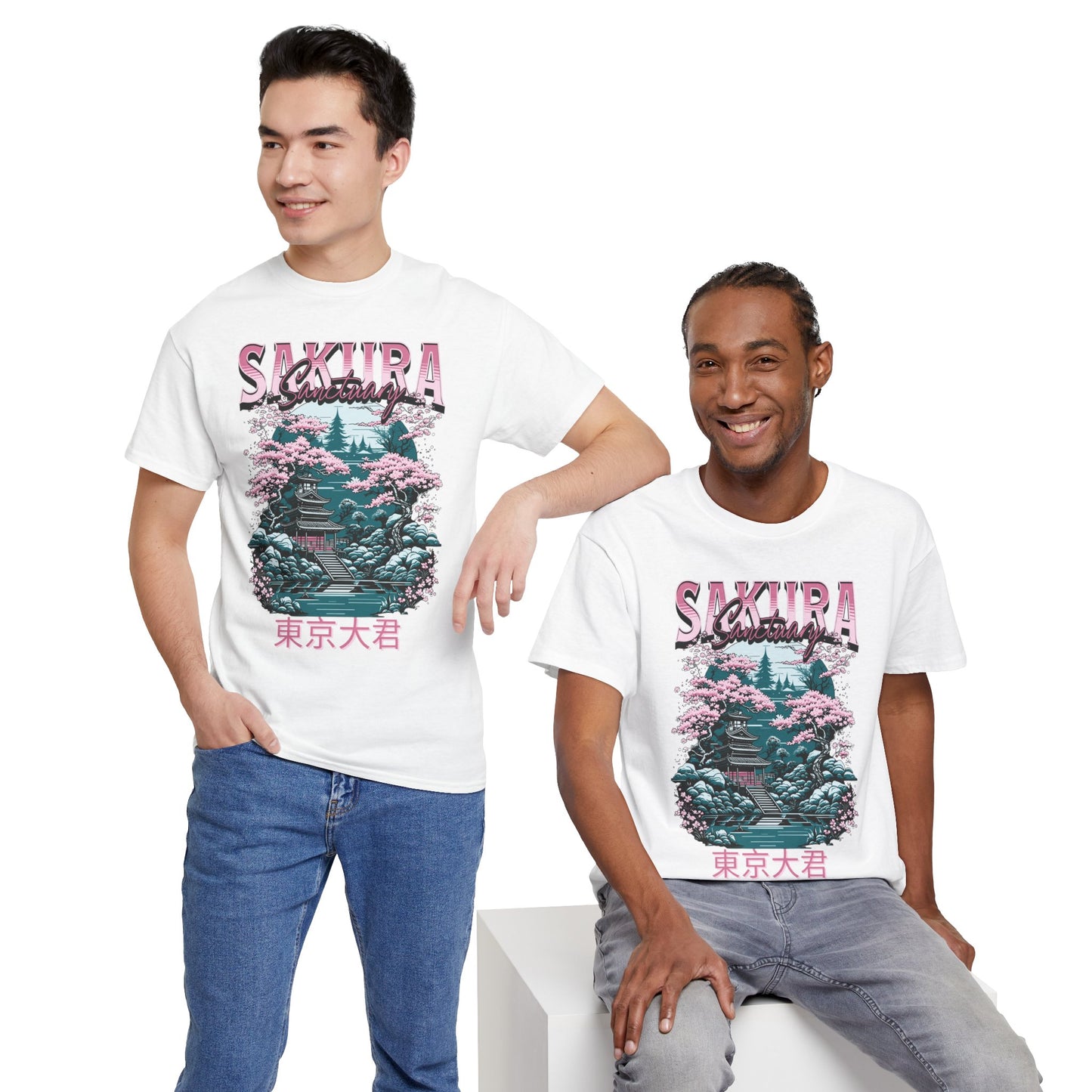 Sakura Sanctuary Unisex Heavy Cotton Tee