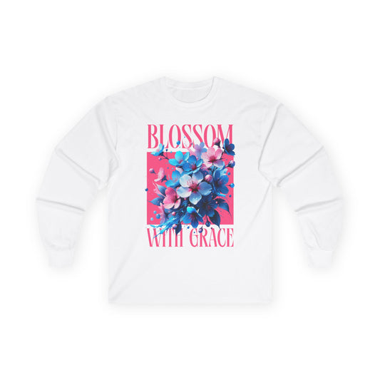 Blossom With Grace Unisex Ultra Cotton Long Sleeve Tee