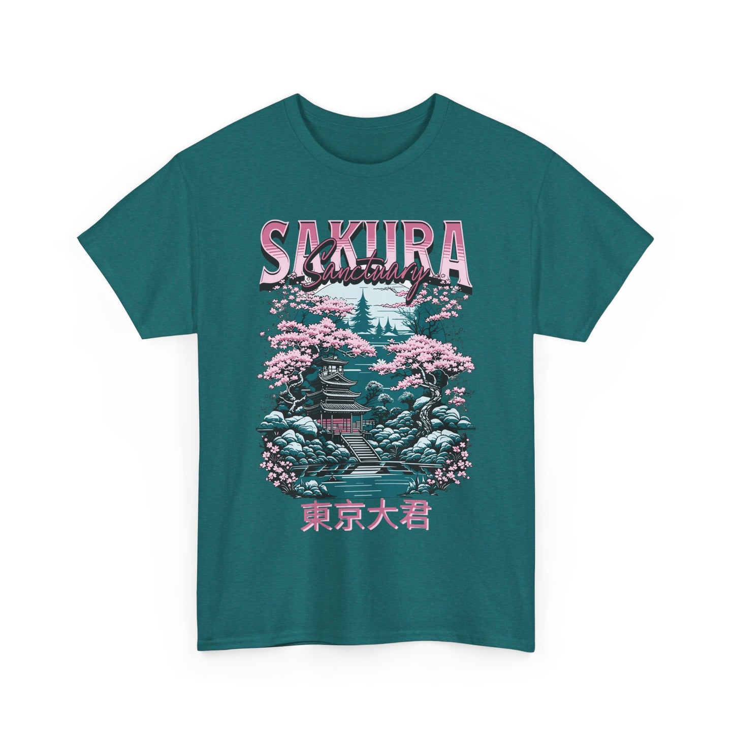 Sakura Sanctuary Unisex Heavy Cotton Tee